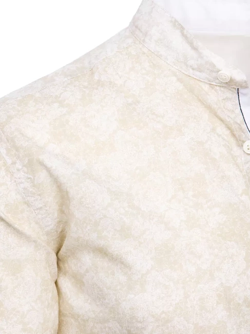 Koszula męska beżowa Dstreet DX2306