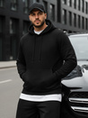 Bluza męska z kapturem czarna BX2028