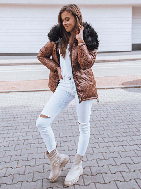 Kurtka zimowa damska pikowana PAGET czarna Dstreet TY2401