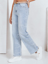 Jeansy damskie szerokie niebieskie Dstreet UY2820