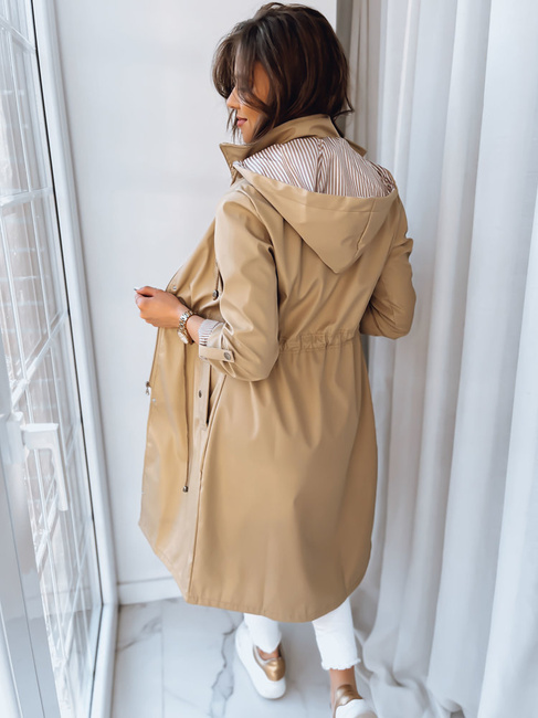Parka damska LION beżowa Dstreet TY3539