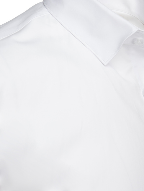 Koszula męska z krótkim rękawem biała Dstreet KX1045