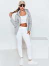 Spodnie damskie dresowe FITS białe UY0134