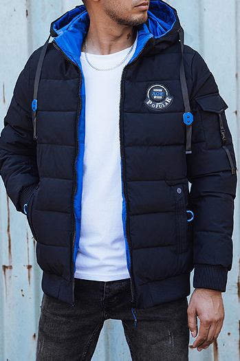 Kurtka męska pikowana granatowa Dstreet TX4804