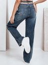 Jeansy damskie wide leg niebieskie Dstreet UY2777