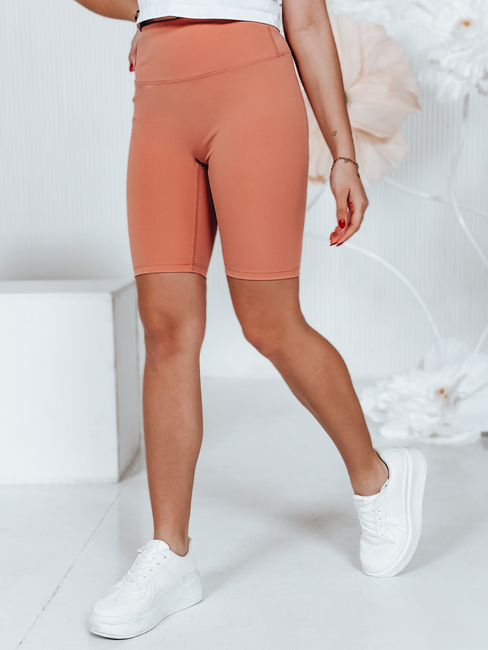 Spodenki damskie LOVIFIT pomarańczowe Dstreet SY0431