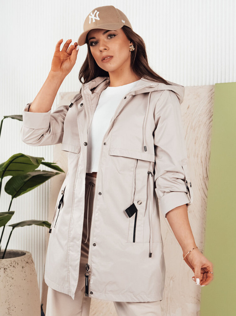 Kurtka przejściowa damska parka MEROY szara Dstreet TY4287