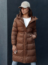 Płaszcz/kurtka damska FROSTWEAR brązowa Dstreet TY5474