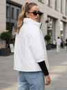 Kurtka damska pikowana przejściowa biała Dstreet TY5544