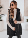 Kamizelka damska pikowana WELIA czarna Dstreet TY3294