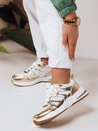 Sneakersy damskie GOLDLINX złote Dstreet ZY0594_2