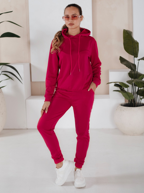 Komplet damski dresowy MIGEL fuksja Dstreet AY0810