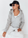 Bluza damska VICTORIA jasnoszara BY0228