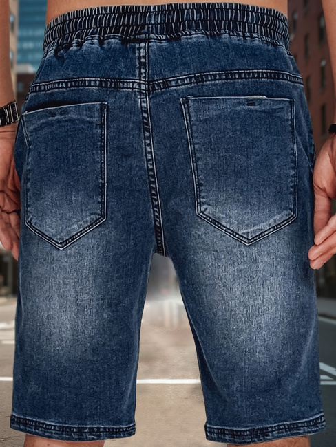 Spodenki męskie denim look niebieskie Dstreet SX2355