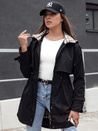 Kurtka przejściowa damska parka FASHLOVE czarna Dstreet TY4392