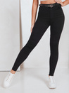 Jeansy damskie skinny czarne Dstreet UY2759