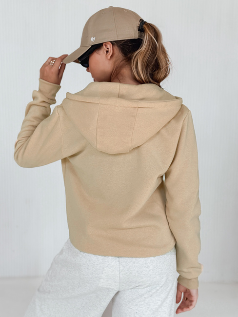 Bluza damska VICTORIA beżowa BY1391