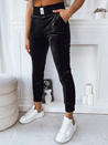Spodnie damskie FRAGILE czarne Dstreet UY1756