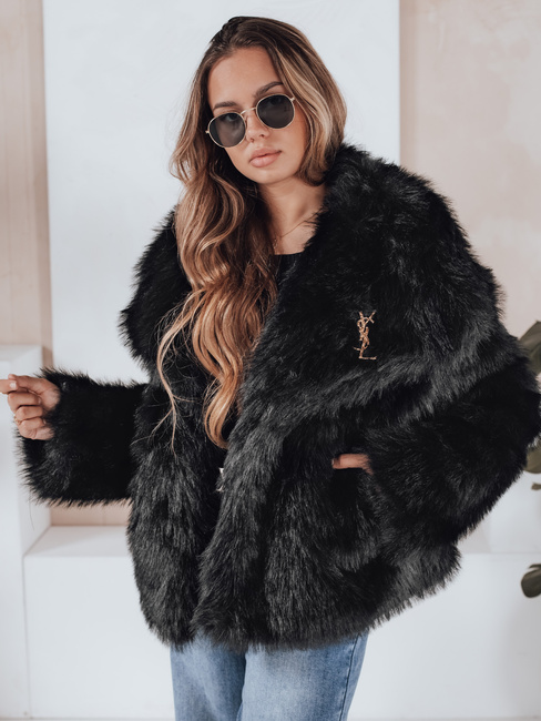 Futerko damskie  krótkie czarne ZARAFIA Dstreet TY5117