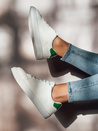 Sneakersy damskie SHINMOVE zielone Dstreet ZY0491