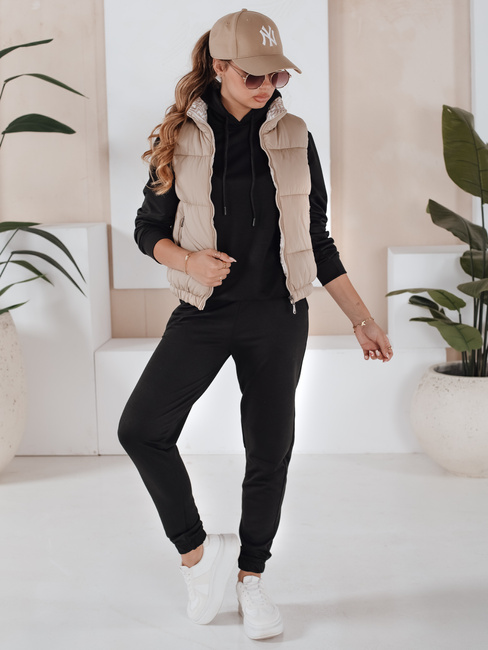 Komplet damski dresowy MIGEL czarny Dstreet AY0811