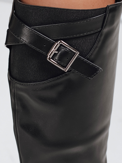 Kozaki damskie czarne Dstreet ZY1087