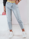 Spodnie damskie jeansowe mom fit z paskiem JEANMOMENT Dstreet UY2358_4