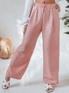 Spodnie damskie wide leg MILLIVIO różowe Dstreet UY2663