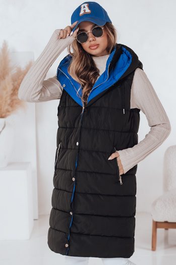 Kamizelka damska CHESTER czarna Dstreet TY2305