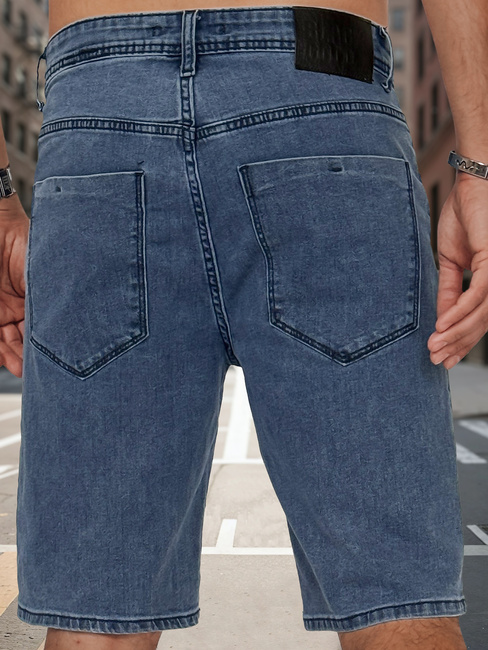 Spodenki męskie jeansowe niebieskie Dstreet SX2492