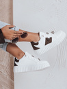 Sneakersy damskie na platformie białe Dstreet ZY1058