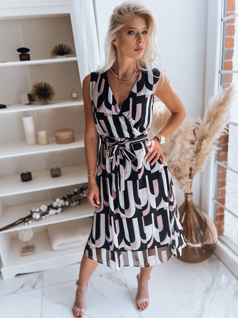 Sukienka BALI czarna Dstreet EY1902z