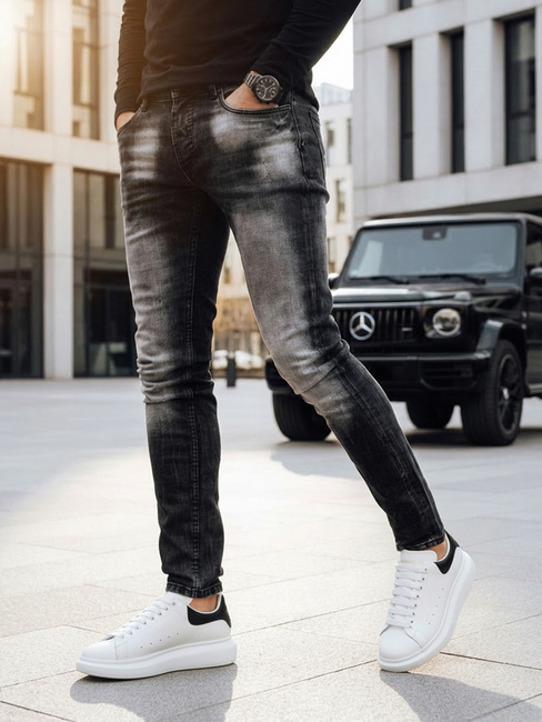 Spodnie męskie czarne Dstreet UX3818