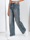 Spodnie jeansowe damskie wide leg niebieskie Dstreet UY2788