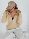 Bluza damska VICTORIA beżowa BY1391