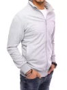 Bluza męska rozpinana jasnoszara Dstreet BX5085
