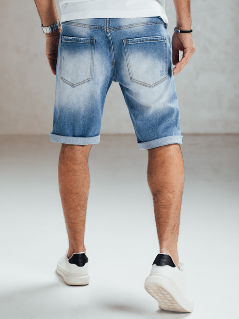 Spodenki męskie jeansowe niebieskie Dstreet SX2560