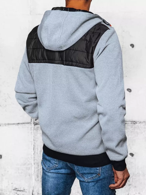 Kurtka męska pikowana jasnoszara Dstreet TX4393