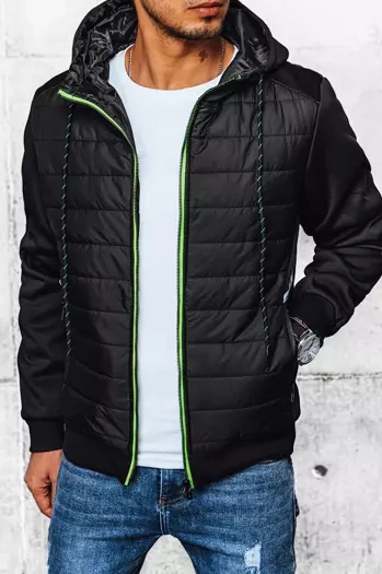 Kurtka męska pikowana czarna Dstreet TX4394