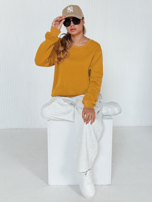 Bluza damska FASHION II kamelowa BY0487