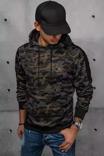 Bluza męska czarna Dstreet BX5545