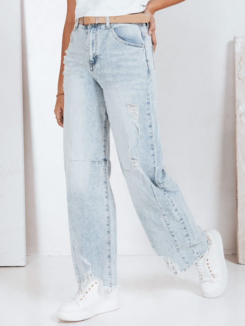Spodnie damskie jeansowe baggy BAGETSON niebieskie Dstreet UY2431