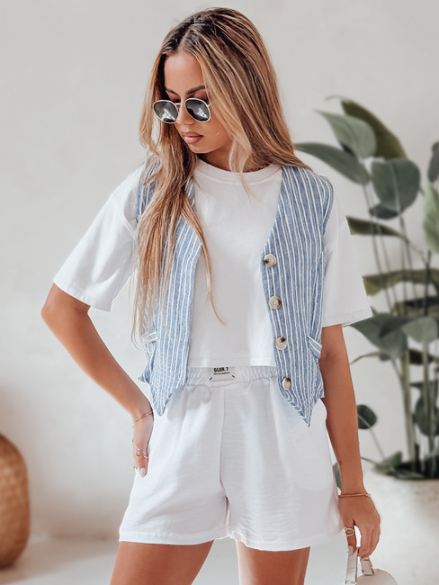 Spodenki damskie OWN STYLE białe Dstreet SY0456