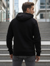 Bluza męska z kapturem czarna Dstreet BX5941