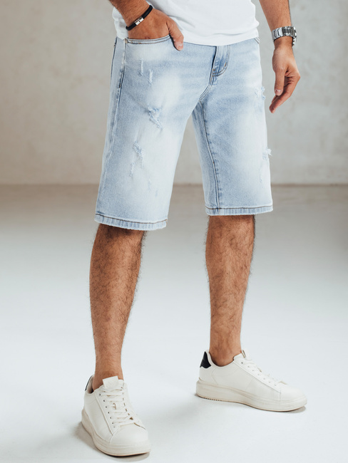 Spodenki męskie jeansowe niebieskie Dstreet SX2568