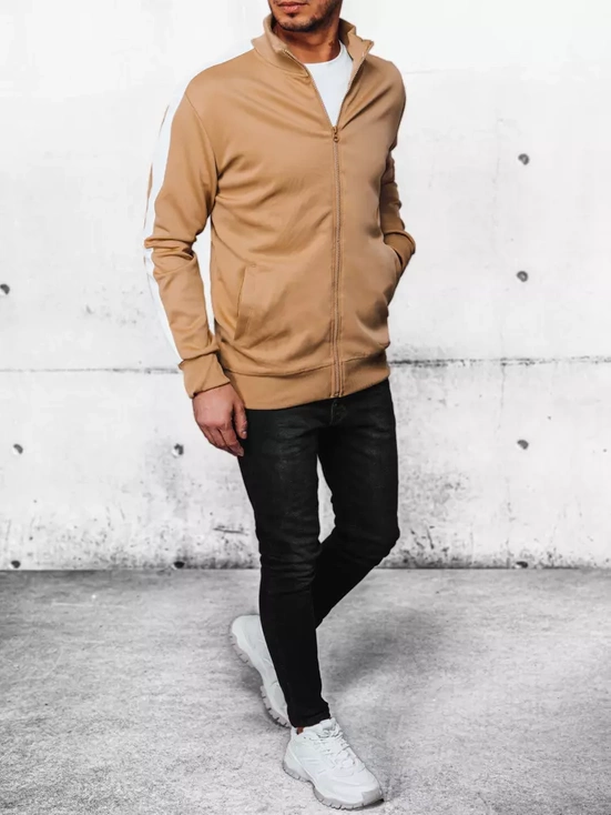 Bluza męska rozpinana khaki Dstreet BX5564