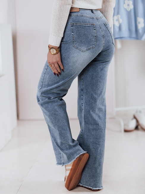 Spodnie damskie jeansowe wide leg BLUEFLEX Dstreet UY2355