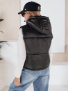 Pikowana kamizelka damska CEDAR czarna Dstreet TY3780