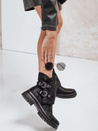 Botki damskie czarne Dstreet ZY1155