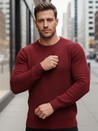 Sweter męski bordowy WX2295